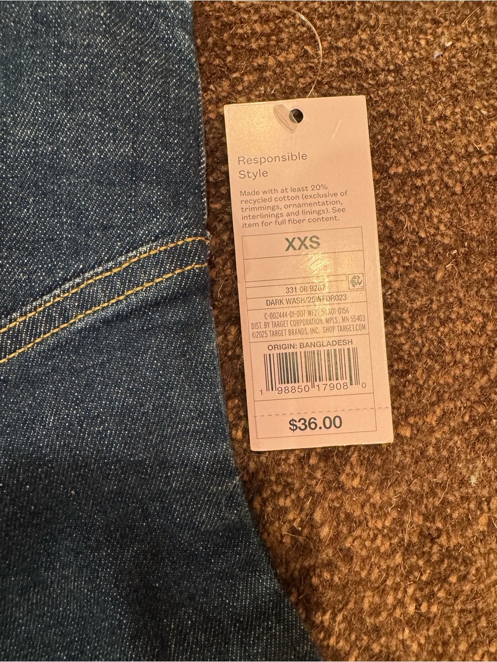 NWT denim dress - Picture 2 of 4